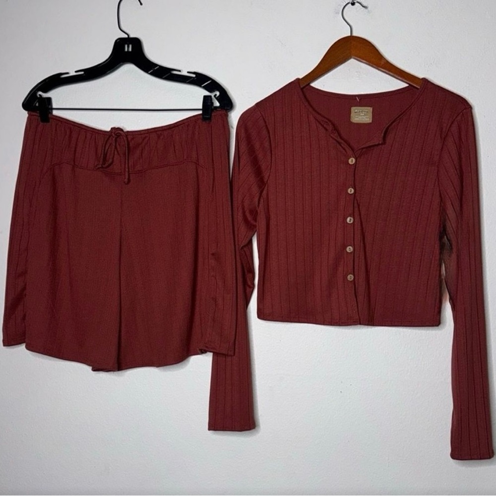 Free People Rust Short Set - Picture 4 of 8